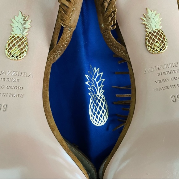 Aquazzura Wild Fringe Sandal 105mm, IT 39 - Picture 12 of 12